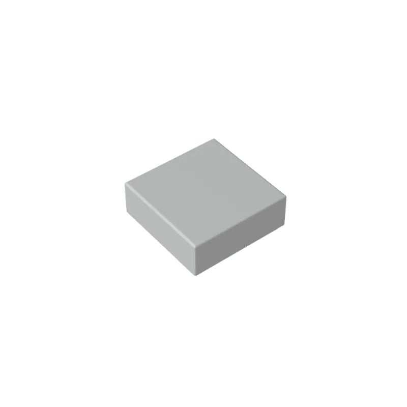 3070 1x1 Glossy Printed Calculator-GOBRICKS Custom Printed Light Tile S/Single-sided