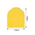 5520 2x2 semicircular light panel-GOBRICKS Custom Printed Light Tile M/Single-sided