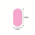 1126 1x2 oval light panel-GOBRICKS Custom Printed Light Tile S/Single-sided