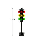 Train Track Scene, Small Particle Building Block Track Accessories, DIY Train Track Tunnel Waiting Shelter Set