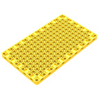 Single 39369 Mechanical Building Block Plate with Holes - 11x19 Compatible with Technic Baseplates ( Not Gobricks brand )
