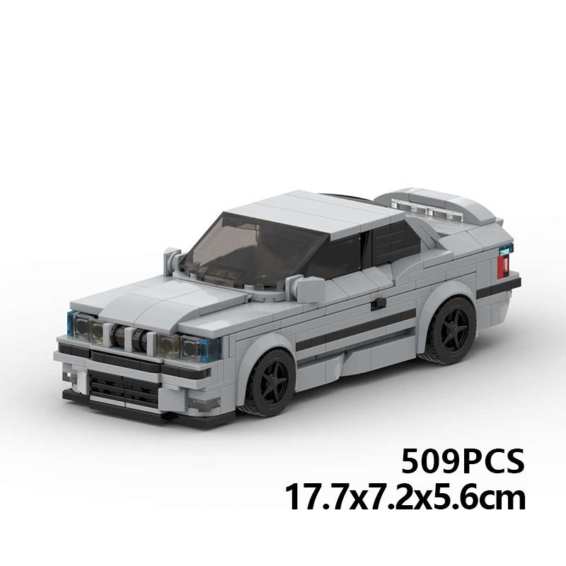 Building Block Car Model Kit - M3 E36, Compatible with Small Particle Building Bricks Set, Toy Gift for Boys & Teens