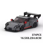 Gobricks Car Model Kits 911 GT - Compatible with Major Building Brick Brands, DIY Vehicle Building Sets for Adults & Kids, Collectible Display Models
