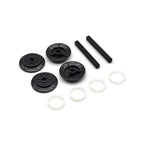 Compatible Train Parts, Train Wheels (2878, 57051, 57878, 1687, 92088), Wheel Mounts, and Chassis.	