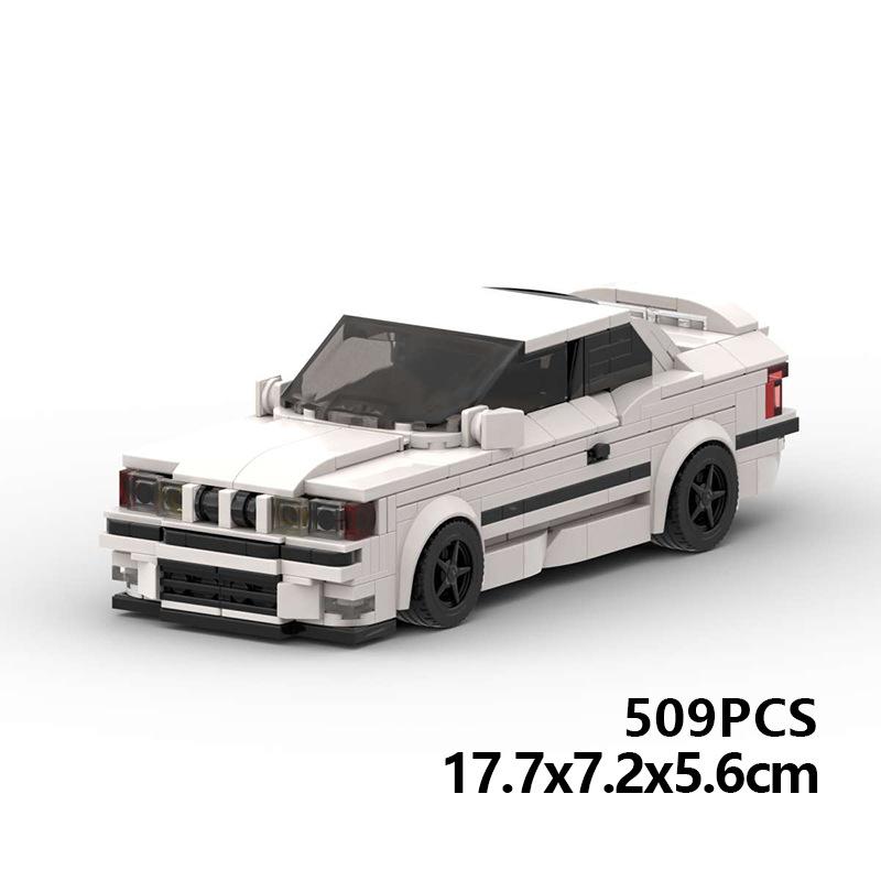 Building Block Car Model Kit - M3 E36, Compatible with Small Particle Building Bricks Set, Toy Gift for Boys & Teens