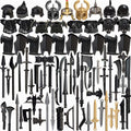Compatible With Plastic Building Figures Accessories, Military Armor, Helmet Building Blocks, Weapon and Protective Equipment Sets