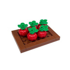 Garden Scene Building Block Parts, Compatible With Small Particle Flower Fields And Flower Beds, Botanical Garden Moc Set