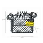 Warning and protective netting building blocks, military fence scene accessories, plastic wire fence - SKU - OurGobricks