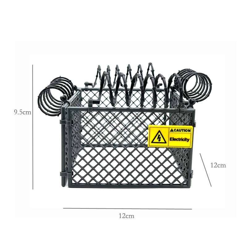 Warning and protective netting building blocks, military fence scene accessories, plastic wire fence - SKU - OurGobricks