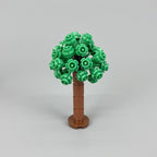 MOC Home Garden Scene Parts Set, Flower and Tree Plant Building Block Set, Wedding Courtyard Scene
