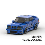 Building Block Car Model Kit - M3 E36, Compatible with Small Particle Building Bricks Set, Toy Gift for Boys & Teens