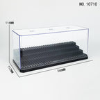 Acrylic Stepped Display Stand, Acrylic Bricks Figures Display Box