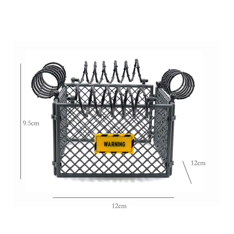 Warning and protective netting building blocks, military fence scene accessories, plastic wire fence - SKU - OurGobricks