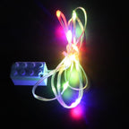 2*4 Building Block Light Lines, Led Small Particle Light Lines For Decoration, Building Block Toy Atmosphere Lighting Accessories