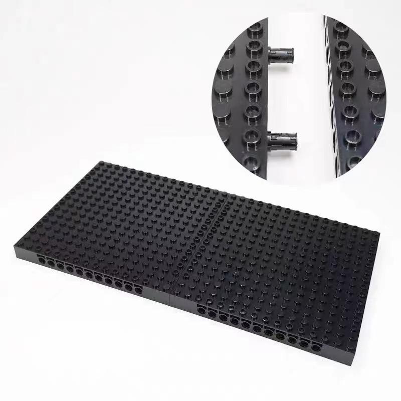 16X16 Perforated Brick Base Plate, 65803 Pixel Art Building Block Accessories, Moc Compatible Base Plate
