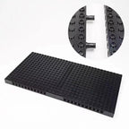 16X16 Perforated Brick Base Plate, 65803 Pixel Art Building Block Accessories, Moc Compatible Base Plate