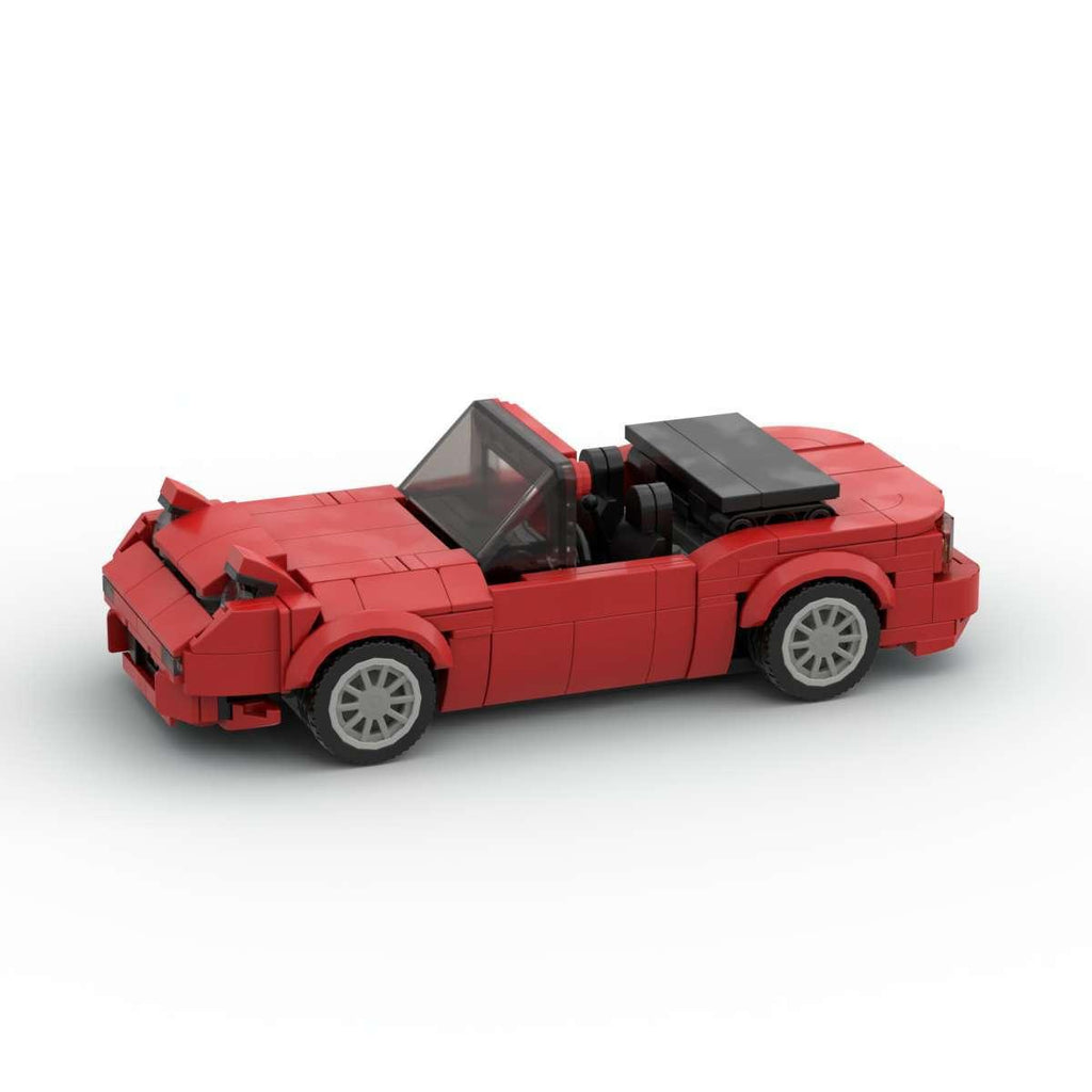 Sports Car Racing Model, Compatible With Small Particle Building Block Sets, Educational Assembly Building Block Toy