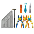 Building Block Tool Set, Small Particle Measuring Ruler, Pliers, Separator, Prying Tool, Disassembly Tools