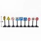 Train Track Scene, Small Particle Building Block Track Accessories, DIY Train Track Tunnel Waiting Shelter Set