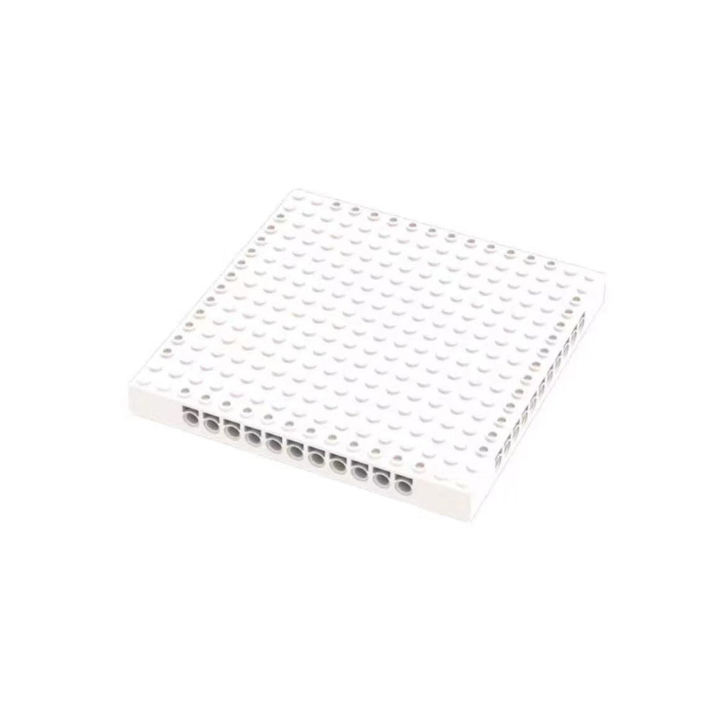16X16 Perforated Brick Base Plate, 65803 Pixel Art Building Block Accessories, Moc Compatible Base Plate