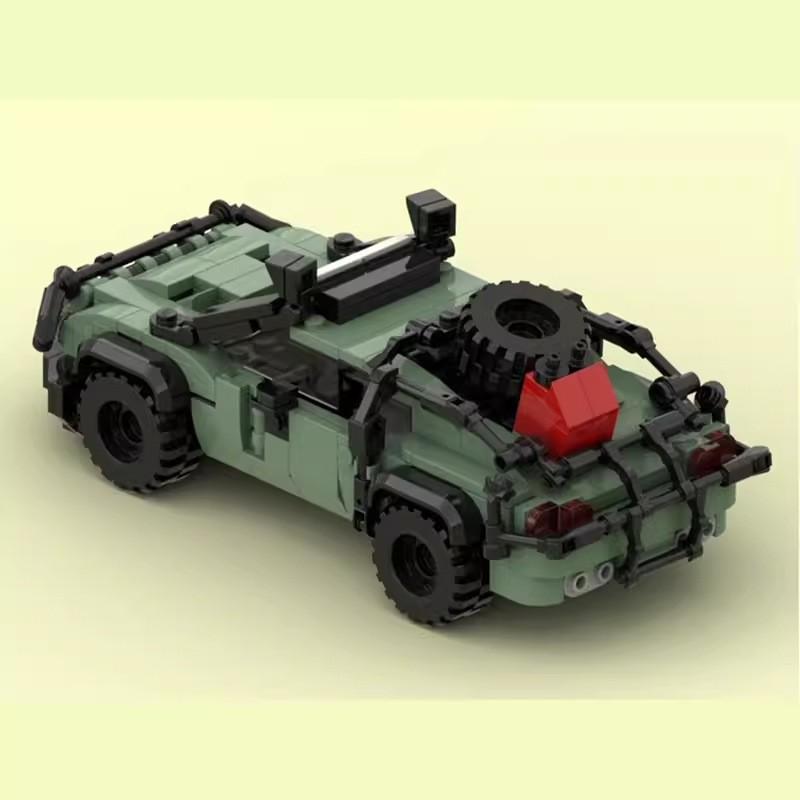 Compatible With Small Particle Building Car Models, Boys' Educational Building Toys, Birthday Decoration Sets