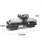Train Track Scene, Small Particle Building Block Track Accessories, DIY Train Track Tunnel Waiting Shelter Set