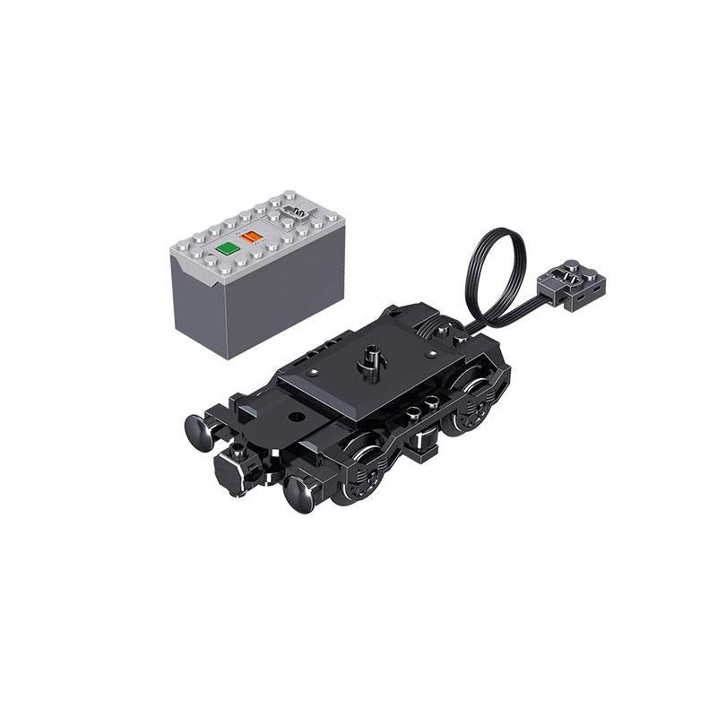 Compatible Train Parts, Train Wheels (2878, 57051, 57878, 1687, 92088), Wheel Mounts, and Chassis.	