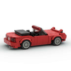 Sports Car Racing Model, Compatible With Small Particle Building Block Sets, Educational Assembly Building Block Toy