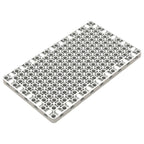 Single 39369 Mechanical Building Block Plate with Holes - 11x19 Compatible with Technic Baseplates ( Not Gobricks brand )