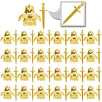 Compatible With Plastic Building Figures Accessories, Military Armor, Helmet Building Blocks, Weapon and Protective Equipment Sets