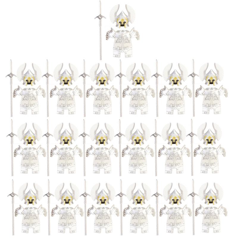 Compatible With Plastic Building Figures Accessories, Military Armor, Helmet Building Blocks, Weapon and Protective Equipment Sets