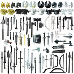 Compatible With Plastic Building Figures Accessories, Military Armor, Helmet Building Blocks, Weapon and Protective Equipment Sets