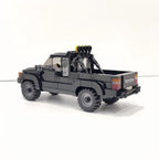 Pickup Car Model Kits, Small Particle Compatible Building Block Parts Sets, Creative Building Block Toy Gifts