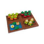 Garden Scene Building Block Parts, Compatible With Small Particle Flower Fields And Flower Beds, Botanical Garden Moc Set