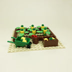 MOC Bauernhof-Szene-Bausteinset, Haus- und Gartenbausteine ¨C Montageteile