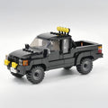Pickup Car Model Kits, Small Particle Compatible Building Block Parts Sets, Creative Building Block Toy Gifts