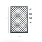 Warning and protective netting building blocks, military fence scene accessories, plastic wire fence - SKU - OurGobricks