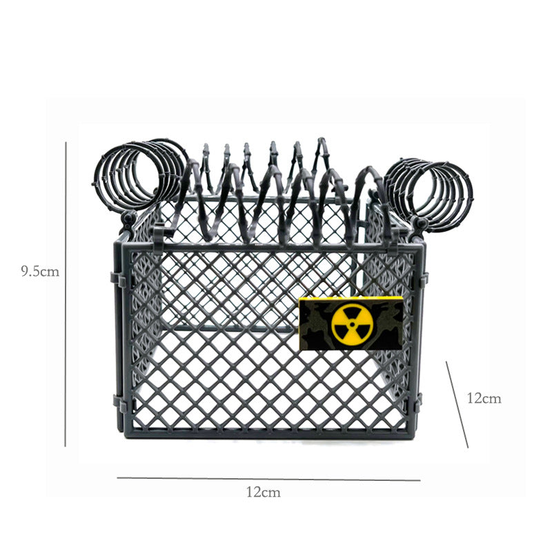 Warning and protective netting building blocks, military fence scene accessories, plastic wire fence - SKU - OurGobricks