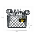 Warning and protective netting building blocks, military fence scene accessories, plastic wire fence - SKU - OurGobricks