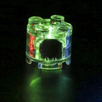 2*2 Circular Building Block Lamp, Compatible With Small Particle Building Block Parts, Led Light Multi-Color Flashing Toy Accessories