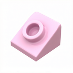 kf-0158 Small-scale 1x1x2/3 Sloped Brick with Stud (Special MOC Part/Accessory), 100g (approx. 458 pieces), Non-GoBricks brand