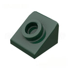kf-0158 Small-scale 1x1x2/3 Sloped Brick with Stud (Special MOC Part/Accessory), 100g (approx. 458 pieces), Non-GoBricks brand