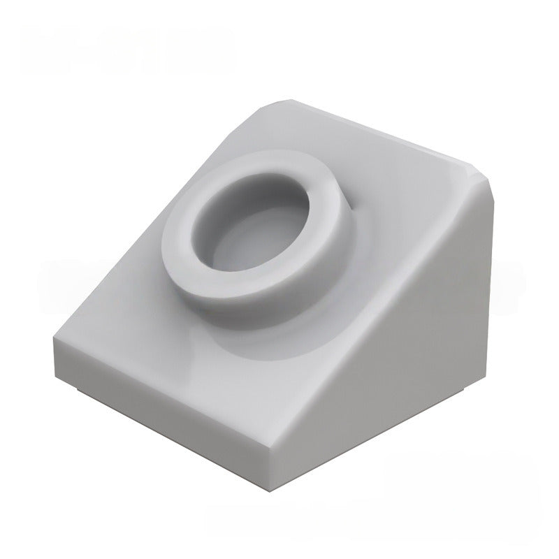kf-0158 Small-scale 1x1x2/3 Sloped Brick with Stud (Special MOC Part/Accessory), 100g (approx. 458 pieces), Non-GoBricks brand