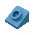 kf-0158 Small-scale 1x1x2/3 Sloped Brick with Stud (Special MOC Part/Accessory), 100g (approx. 458 pieces), Non-GoBricks brand