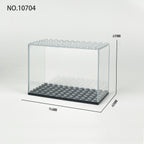 Acrylic Stepped Display Stand, Acrylic Bricks Figures Display Box