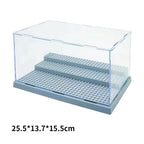 Detachable Figure Acrylic Display Box, Transparent Stepped Display Stand - SKU - OurGobricks